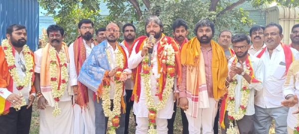 ಬಳ್ಳಾರಿ : ಕರವೇ ಎತ್ತಿನಬೂದಿಹಾಳ ಗ್ರಾಮ ಘಟಕ