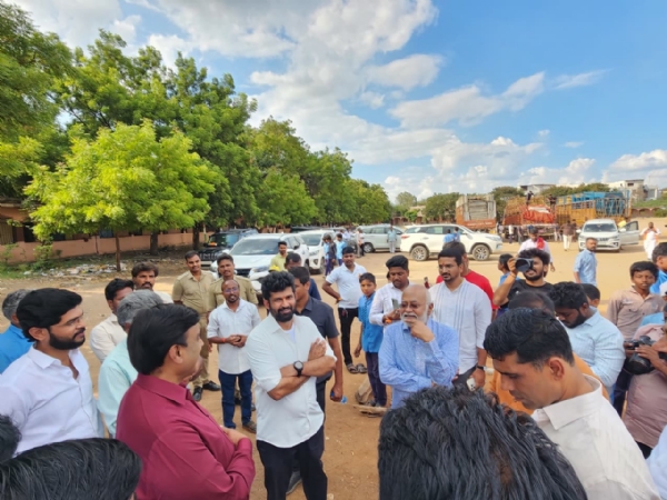 ಬಿಜೆಪಿ ಪಾದಯಾತ್ರೆ ಸಮಾರೋಪಕ್ಕೆ ವೇದಿಕೆ ಸಿದ್ದತೆ : ಮೈದಾನದಲ್ಲಿ ಚುರುಕುಗೊಂಡ ಚಟುವಟಿಕೆಗಳು